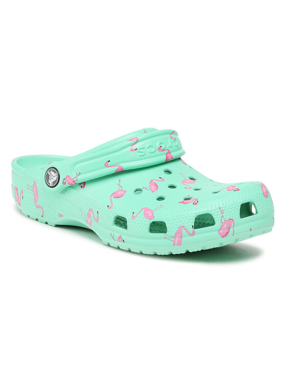 Crocs Natikači Crocs Classic Vacay Vibes Clog 206375 Zelena