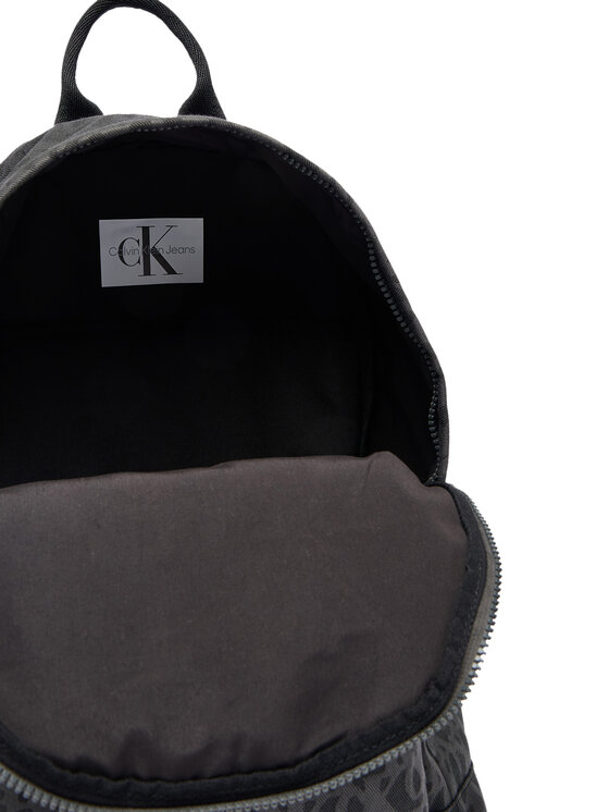 Calvin Klein Jeans Plecak Calvin Klein Jeans Aop Backpack IU0IU00735 Czarny