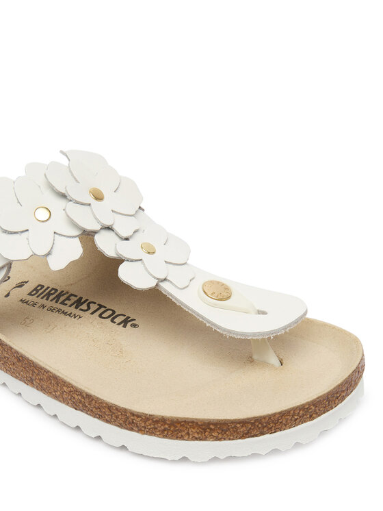 Birkenstock Čības uz pirksta Birkenstock Gizeh 1026735 Balts