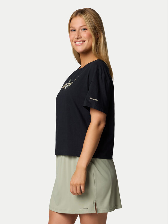 Columbia Columbia T-shirt Rolling Bend™ 2119991 Crna Regular Fit