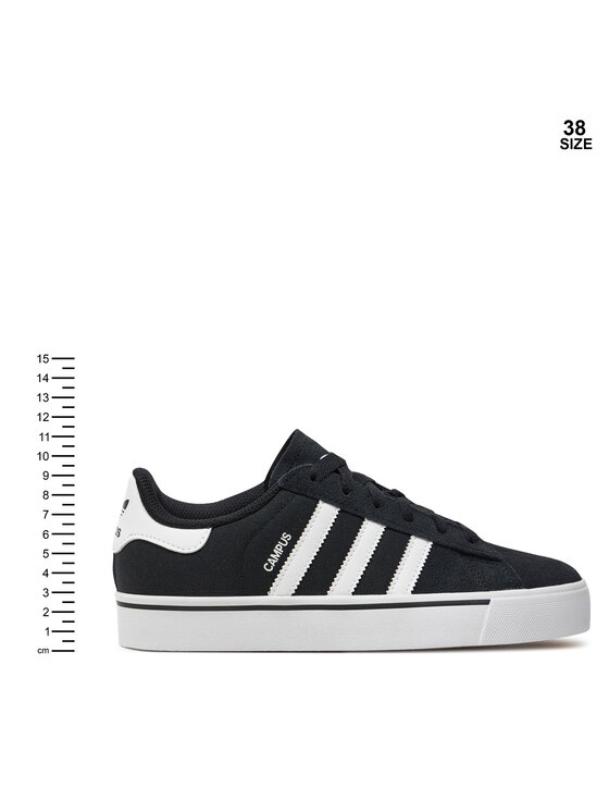 adidas Snīkeri adidas Campus Vulc IH8038 Melns