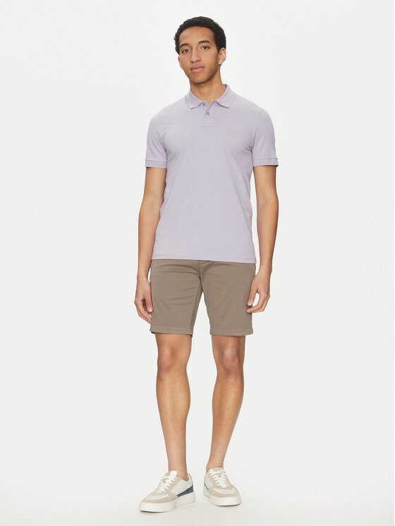 BOSS BOSS Pólóing Passenger 50507803 Lila Slim Fit