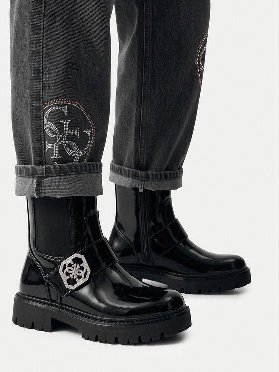 Guess Botki Guess CEO-CS6729-20 Czarny