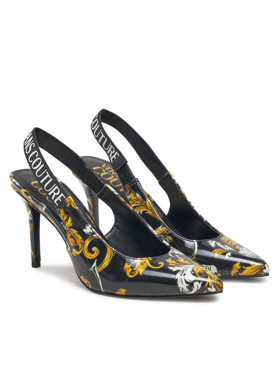 Versace Jeans Couture Туфлі на шпильці Versace Jeans Couture 78VA3S52 Чорний