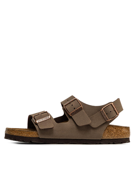 Birkenstock Sandały Birkenstock Milano Bs 0634503 Brązowy