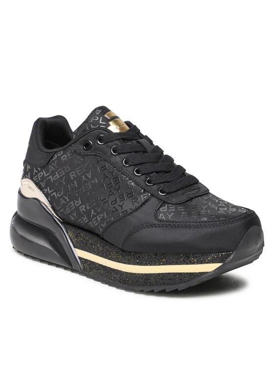 REPLAY Zapatillas Replay New Penny Total GWS3D .000.C0034T Negro