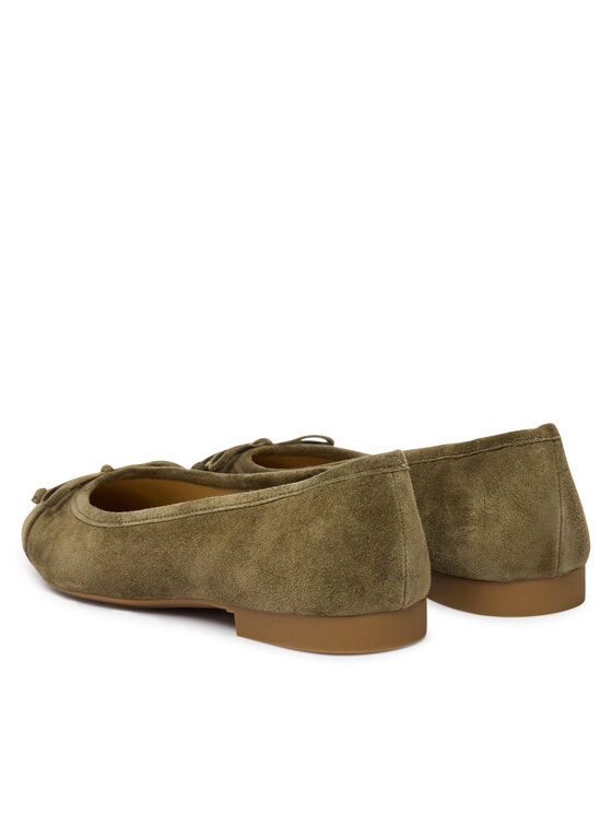 MICHAEL Michael Kors Balerinke MICHAEL Michael Kors Piper 40T6PIFP1S Khaki