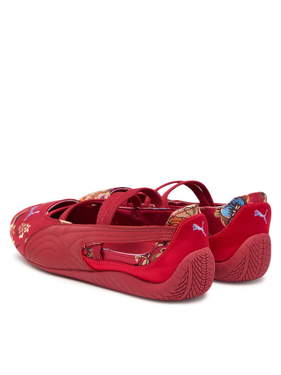 Puma Балеринки Puma Speedcat Ballet Silky Wns 408425 Червен