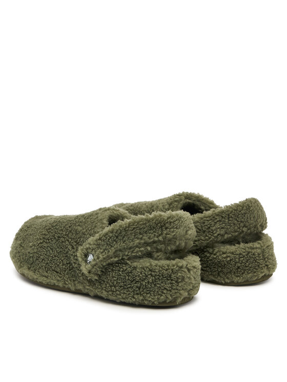 Crocs Тапочки Crocs Classic Cozzzy Slipper 209386 Зелений