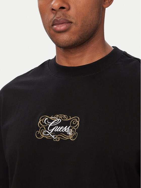 Guess Guess Футболка M6YI50 K4236 Чорний Oversize