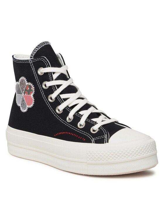 Converse Trampki Converse Chuck Taylor All Star Lift Hi A05194C Czarny