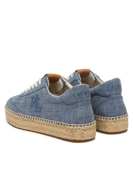 LAUREN RALPH LAUREN Espadryle LAUREN RALPH LAUREN 802P10497001 Niebieski