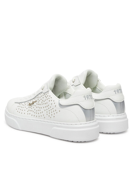 Pepe Jeans Laisvalaikio batai Pepe Jeans Eaton Gala PLS00039 Balta
