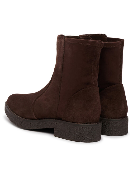 Clarks Čizme Clarks Nella Bay 26327194 Tamno smeđa
