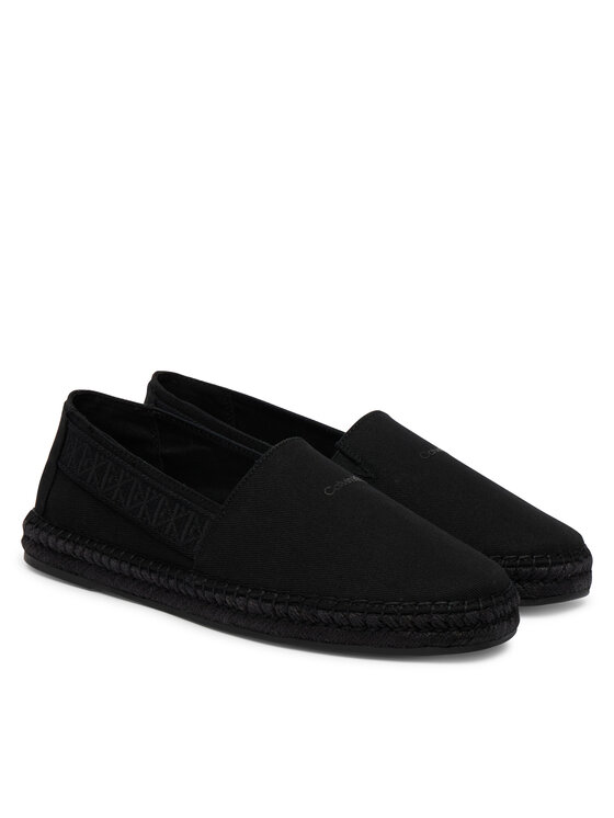 Calvin Klein Espadrilles Calvin Klein Espadrille Webbing Cv HM0HM02075 Melns