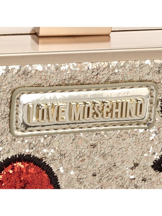 LOVE MOSCHINO Ročna torba LOVE MOSCHINO JC4151PP15LL0901 Zlata