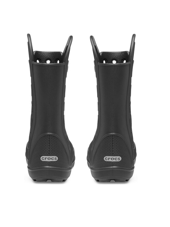 Crocs Cizme de cauciuc Crocs Handle It Rain Boot 210956 Negru