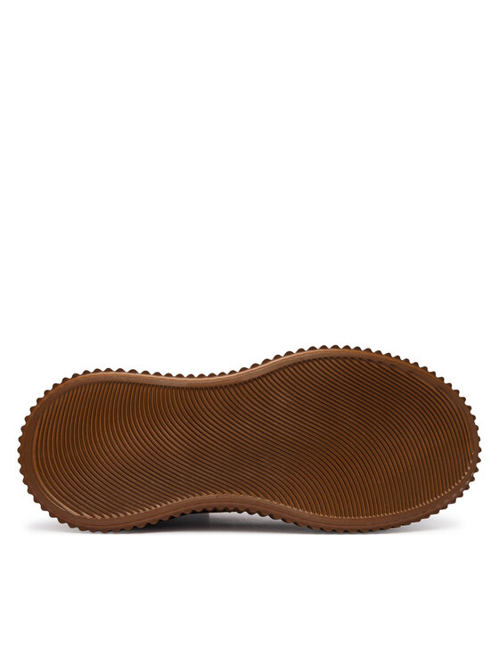 KARL LAGERFELD Sneakersy KARL LAGERFELD Kreeper Lo KL42312L Brązowy
