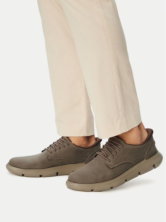 Skechers Туфлі Skechers Slip-Ins: Garza - Clive 205352/DKTP Коричневий