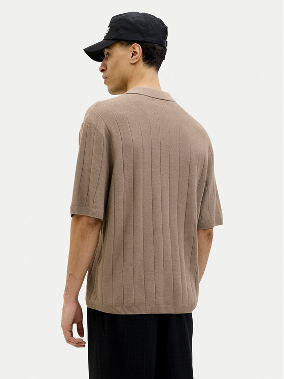 Jack & Jones Jack & Jones Polo Varenna 12272578 Beige Relaxed Fit