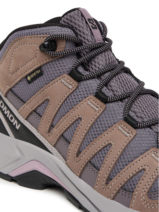 Salomon Pārgājienu apavi Salomon X-Adventure Recon Mid Gore-Tex L47753400 Violets