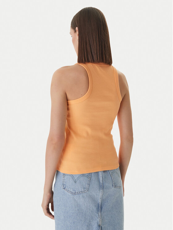 HUGO HUGO Топ Easy 50508857 Оранжевий Slim Fit