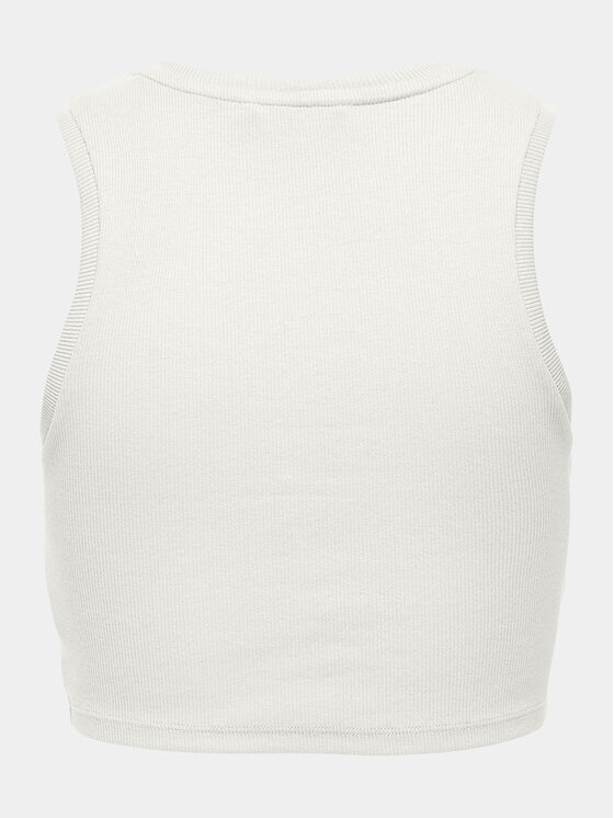 ONLY ONLY Top Vilma 15282771 Blanco Slim Fit