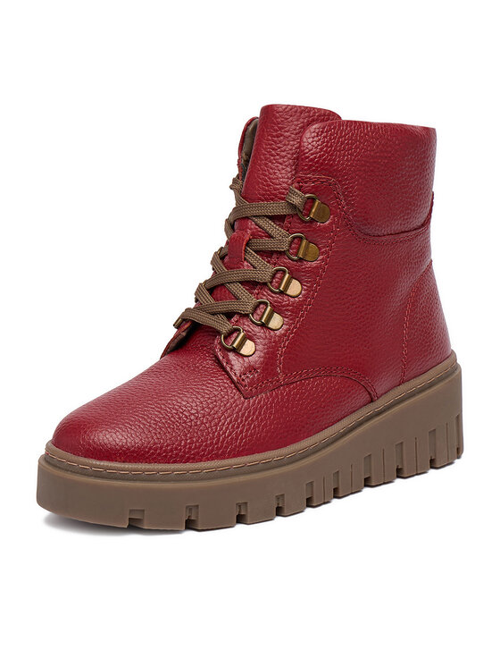 Go Soft Botines planos Go Soft CEO-WI23-TAIDA-02 Rojo