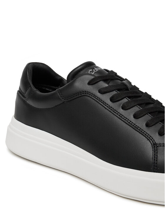 Calvin Klein Laisvalaikio batai Calvin Klein Low Top Lace Up Lth HM0HM01016 Juoda