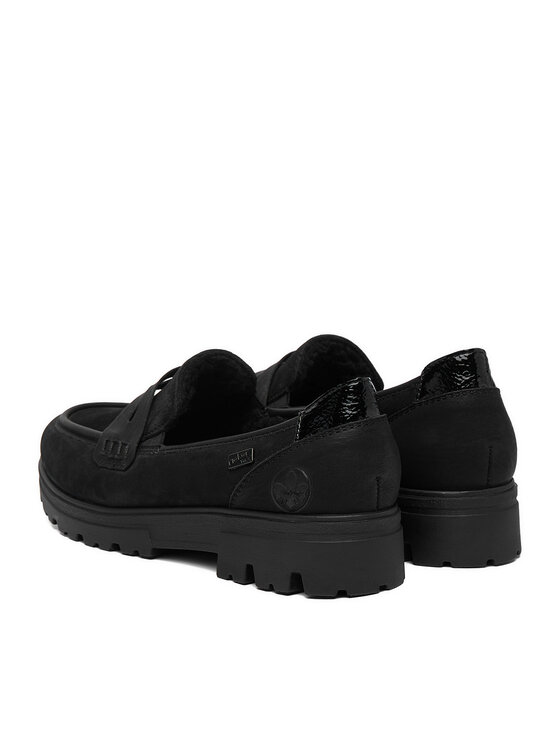 Rieker Loaferek Rieker CEO-43051-00 Fekete