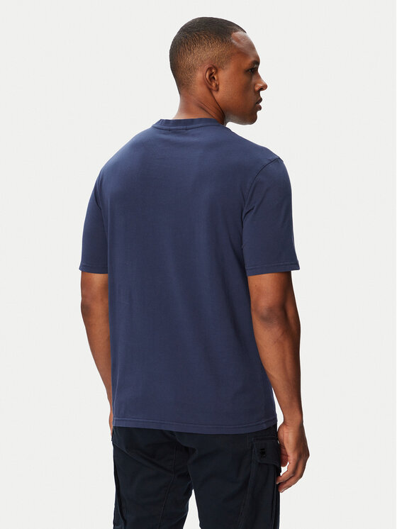 Napapijri Napapijri Camiseta S-Bollo SS 3 NP0A8BAF Azul marino Regular Fit