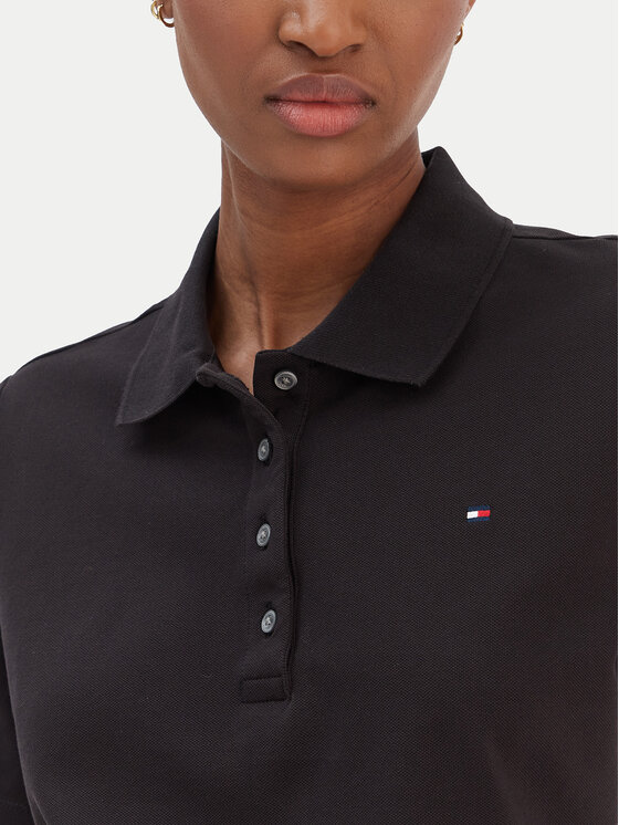 Tommy Hilfiger Tommy Hilfiger Polo 1985 WW0WW43224 Negro Regular Fit
