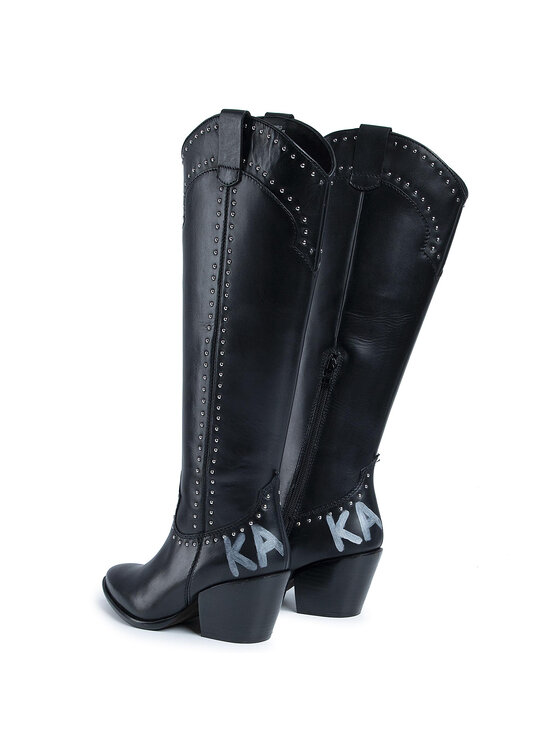 KARL LAGERFELD Kozaki KARL LAGERFELD KL42780 Czarny