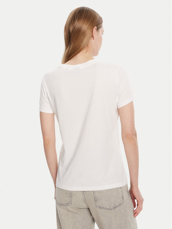 BOSS BOSS Camiseta 50549184 Blanco Regular Fit