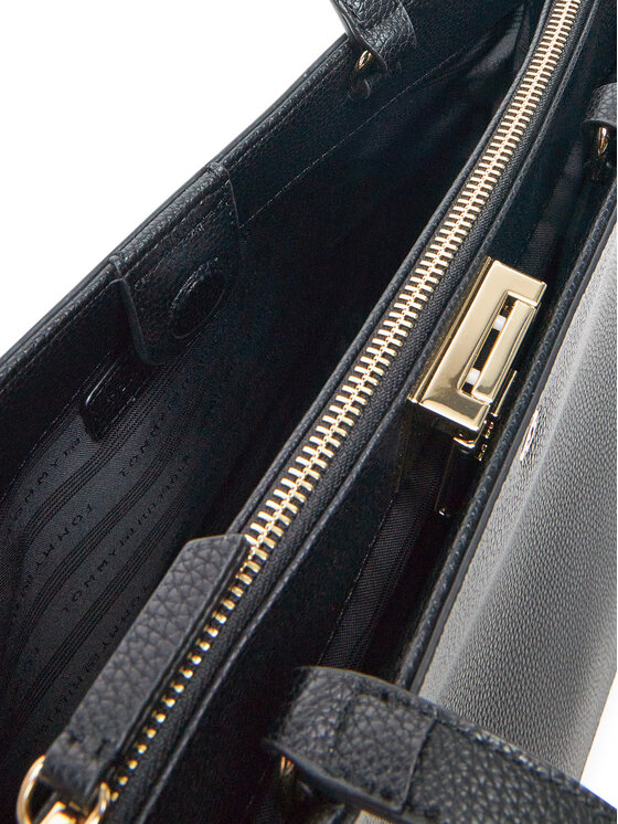 Tommy Hilfiger Soma Tommy Hilfiger Th Her Tote AW0AW17191 Melns
