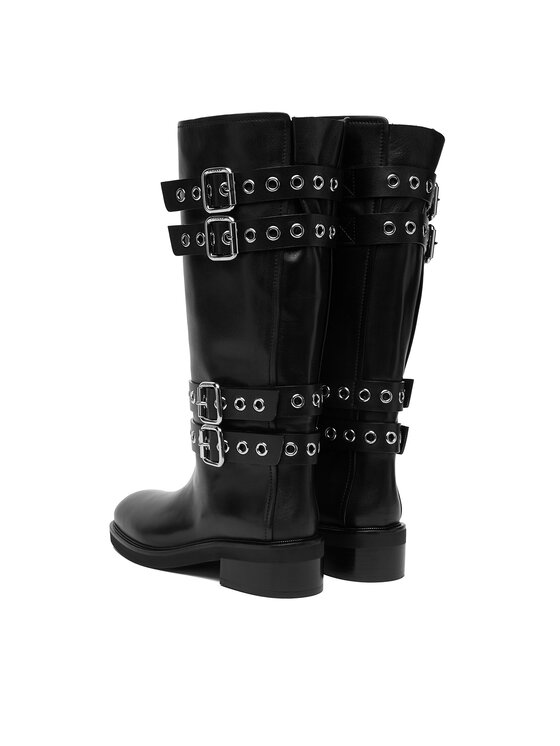 Le Silla Kozačky Le Silla 1848C040MGPPCHI Černá