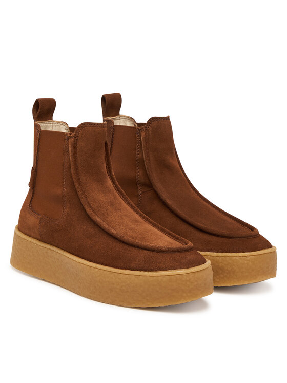 Tamaris Členková obuv Tamaris 1-25401-47 Hnedá