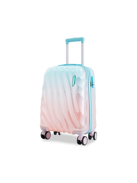 Semi Line Srednji kovček Semi Line T5649-1 Modra
