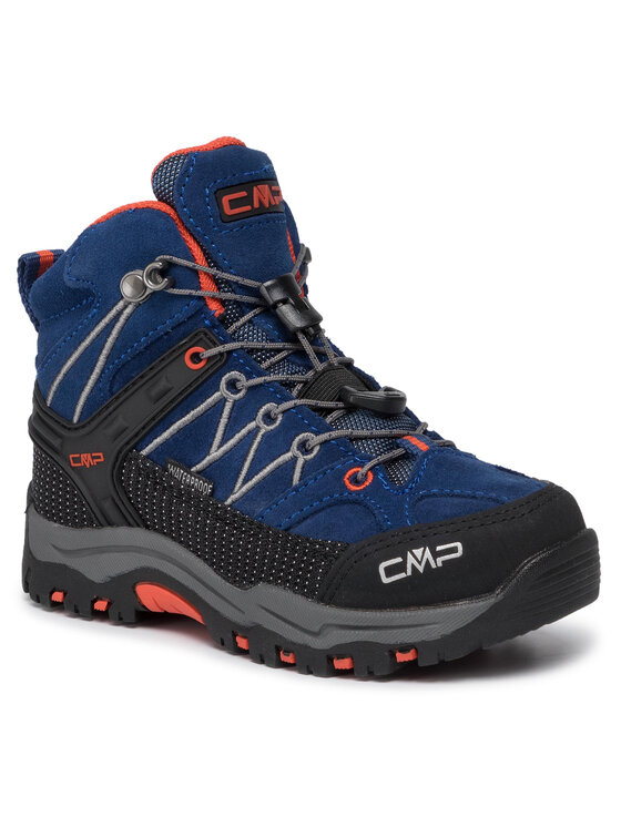 CMP Turistiniai batai CMP Kids Rigel Mid Trekking Shoes Wp 3Q12944 Tamsiai mėlyna