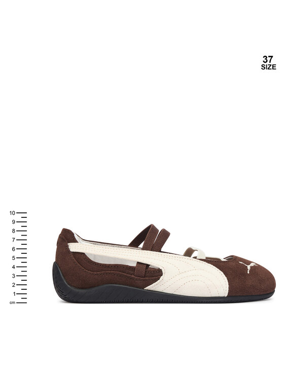 Puma Baleriny Puma Speedcat Ballet Sd Jr 406132 Brązowy
