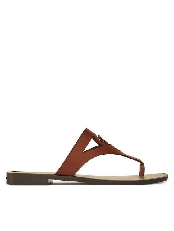 KARL LAGERFELD В'єтнамки KARL LAGERFELD Skoot II KL80407 Коричневий