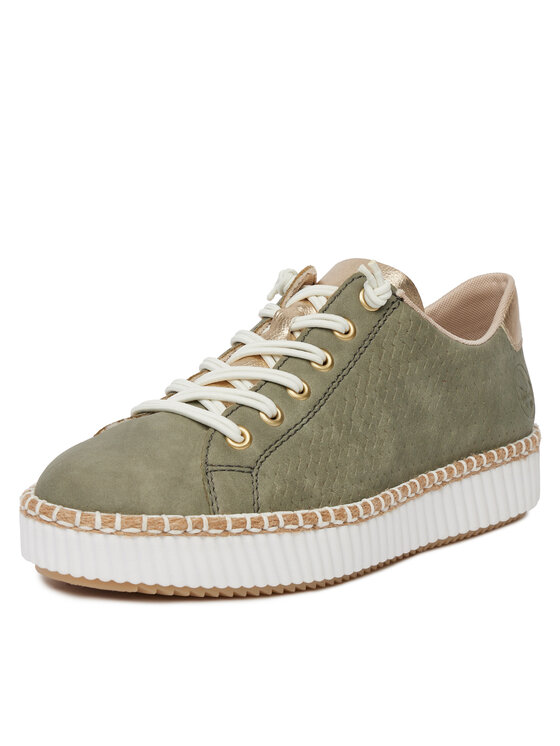 Rieker Sneakers Rieker M2952-52 Kaki