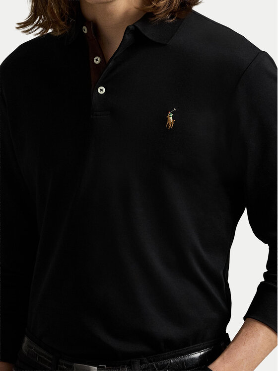 Polo Ralph Lauren Polo Ralph Lauren Poloshirt 710671785002 Schwarz Slim Fit
