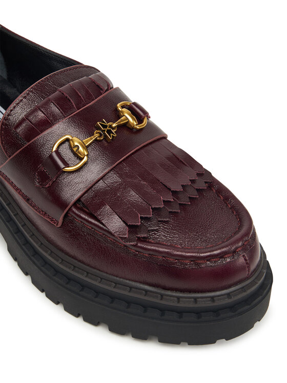 Nokwol Loafersy Nokwol Perry Bordó