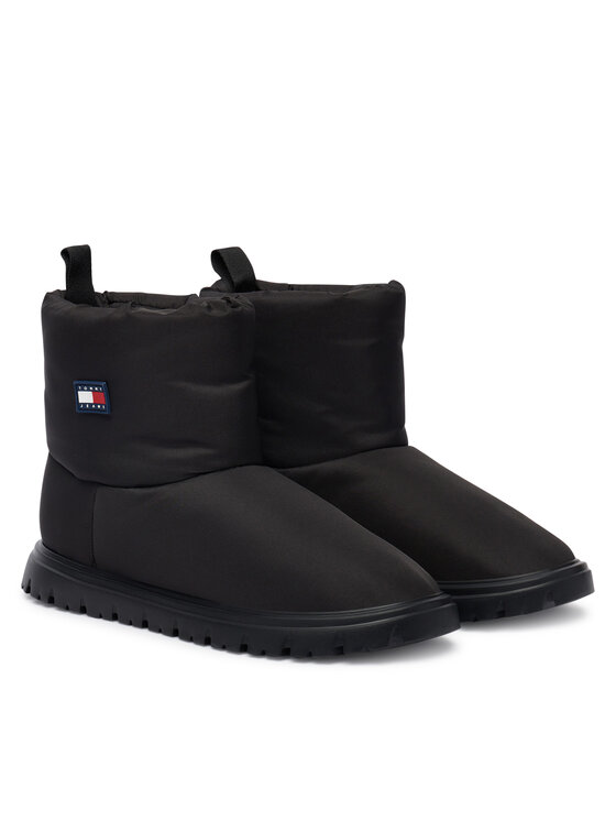 Tommy Jeans Апрески Tommy Jeans Tjw Snow Boot EN0EN02823 Черен