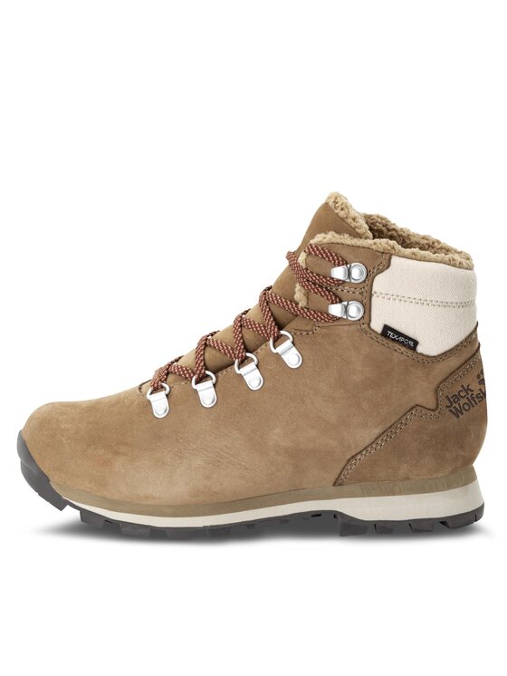 Jack Wolfskin Трекінгові черевики Jack Wolfskin Thunder Bay Texapore Mid W 4053681 Коричневий