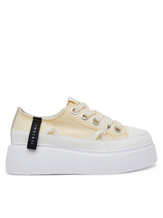 Inuikii Tenisice Inuikii Matilda Canvas Low 30102-025 Žuta