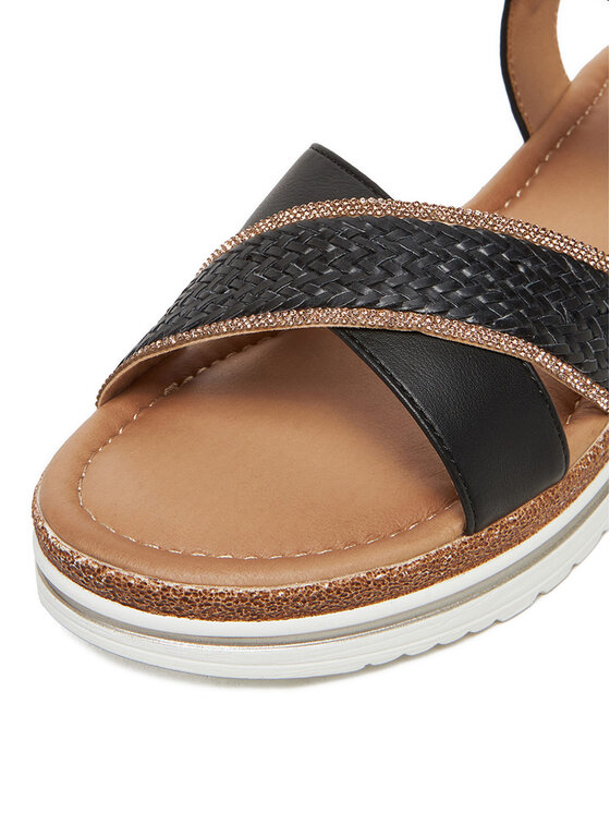 Clara Barson Босоніжки Clara Barson WS2506-05 Чорний