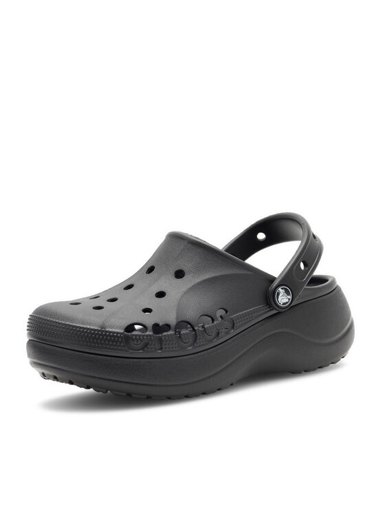 Crocs Шльопанці Crocs BAYA PLATFORM CLOG 208186-001 Чорний