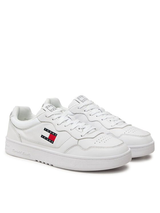 Tommy Jeans Сникърси Tommy Jeans Tjm Cupsole Leather Ess EM0EM01443 Бял